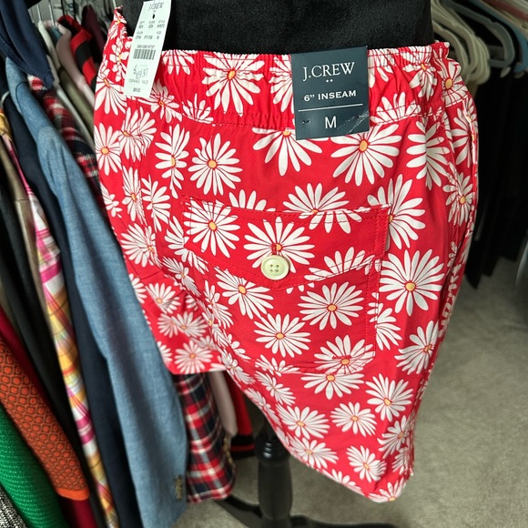 JCrew Factory Men’s Swim Trunks Size Medium 6” Inseam NWT - Picture 3 of 5